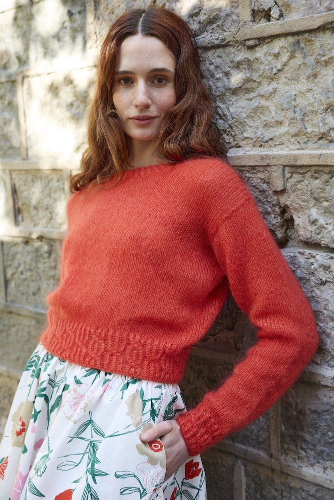 Milà Sweater | zarte Zöpfe mit Tuuli von Novita