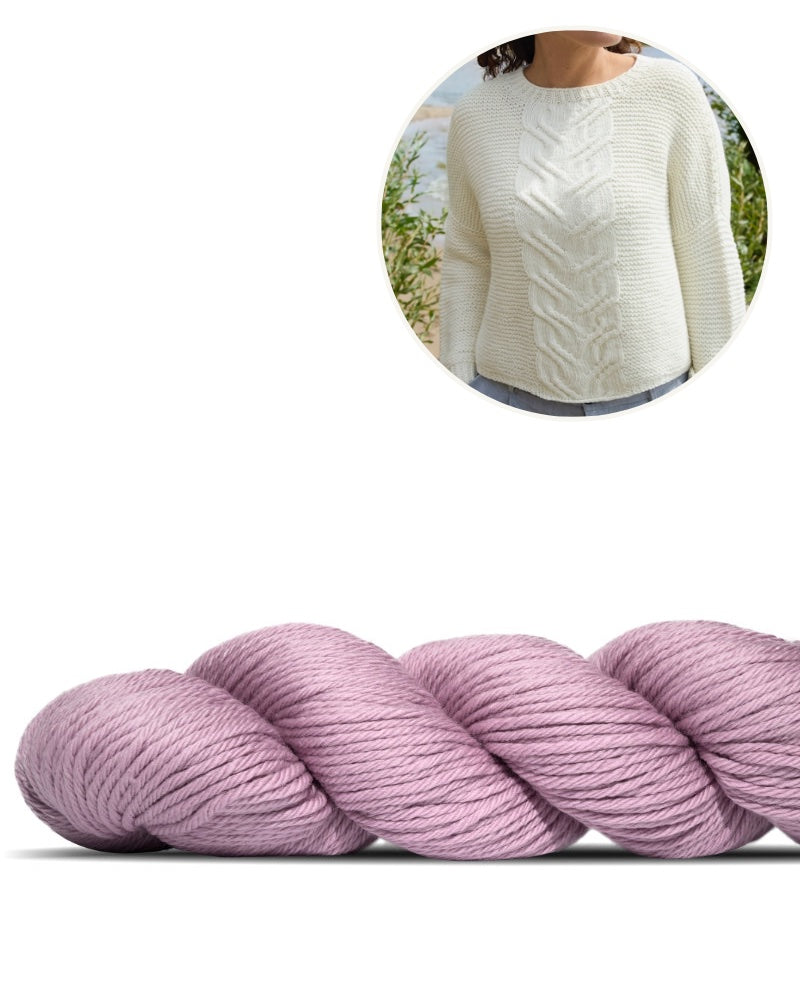 Allison Jane, Juhla Pullover, Farbe puder