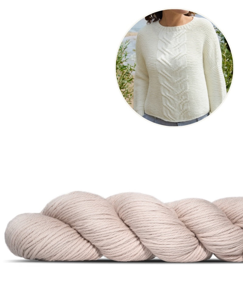 Allison Jane, Juhla Pullover, Farbe sahne