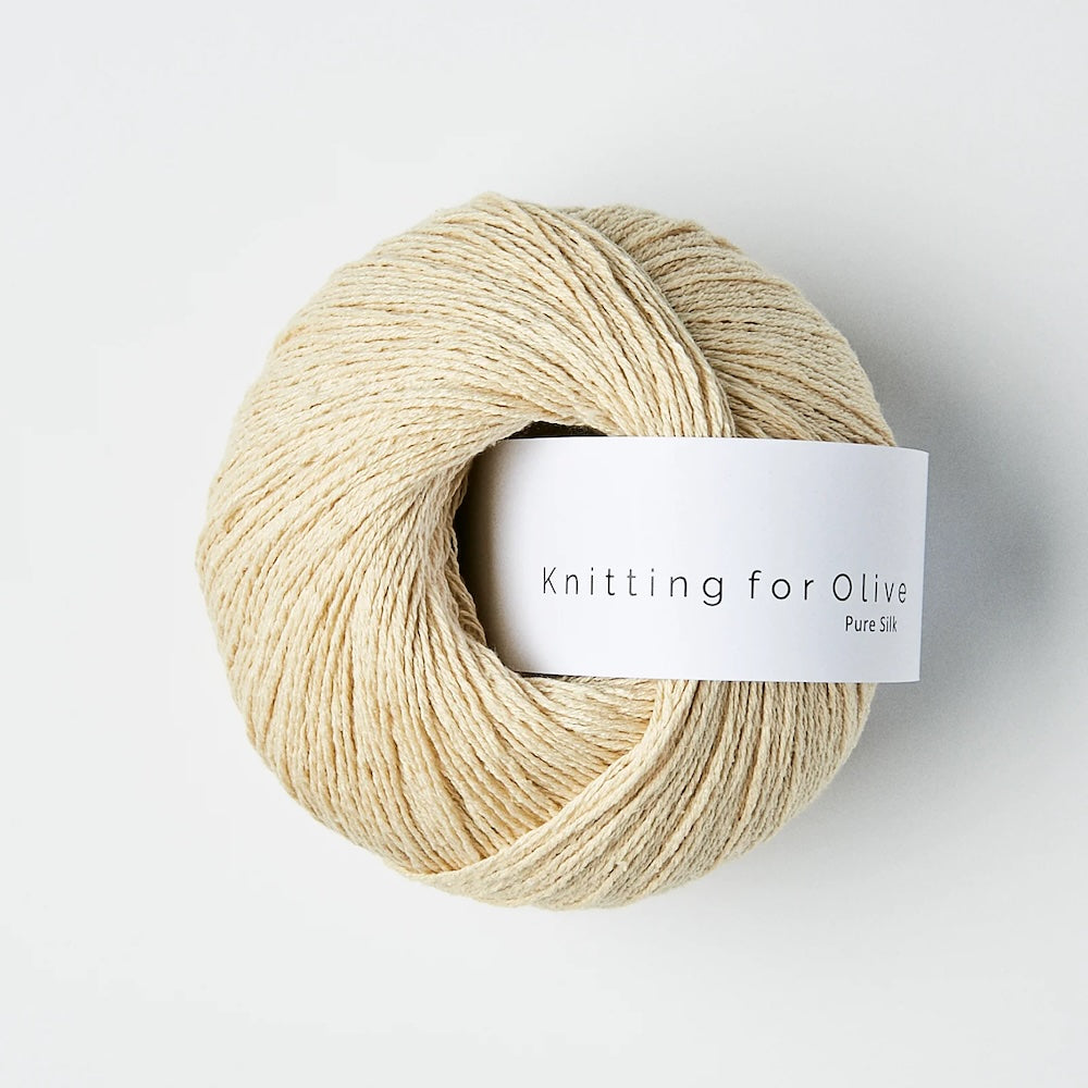 Knitting for Olive Pure Silk Farbe wheat