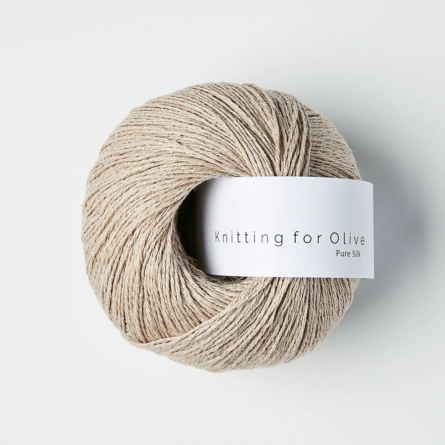 Knitting for Olive Pure Silk Farbe powder