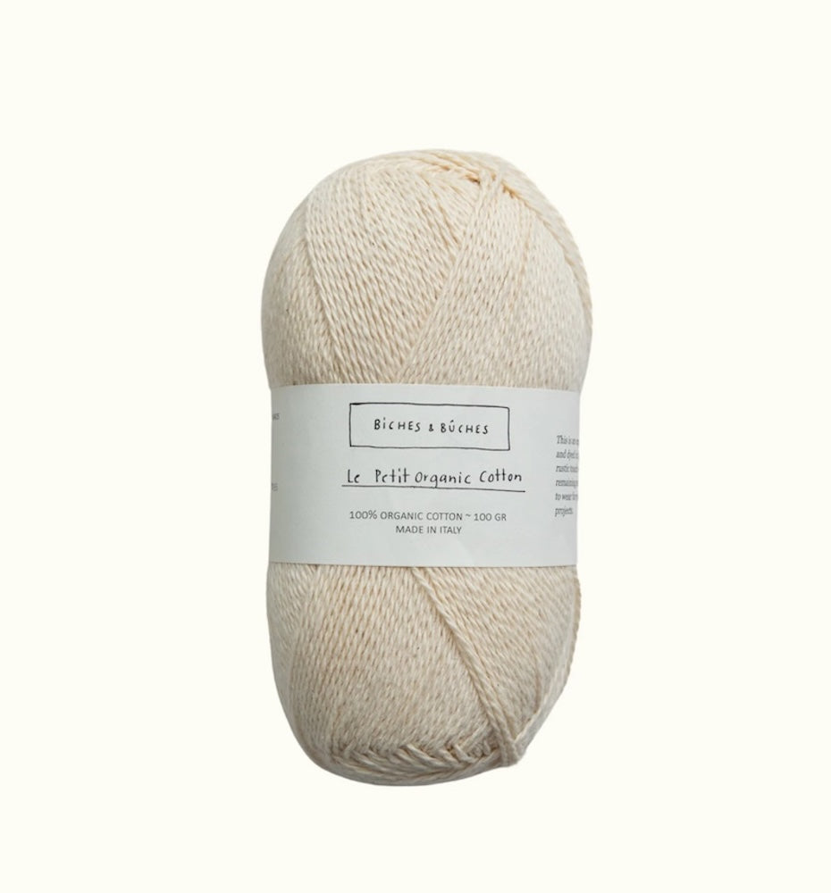 Biches et Buches Le Petit Organic Cotton Farbe cream