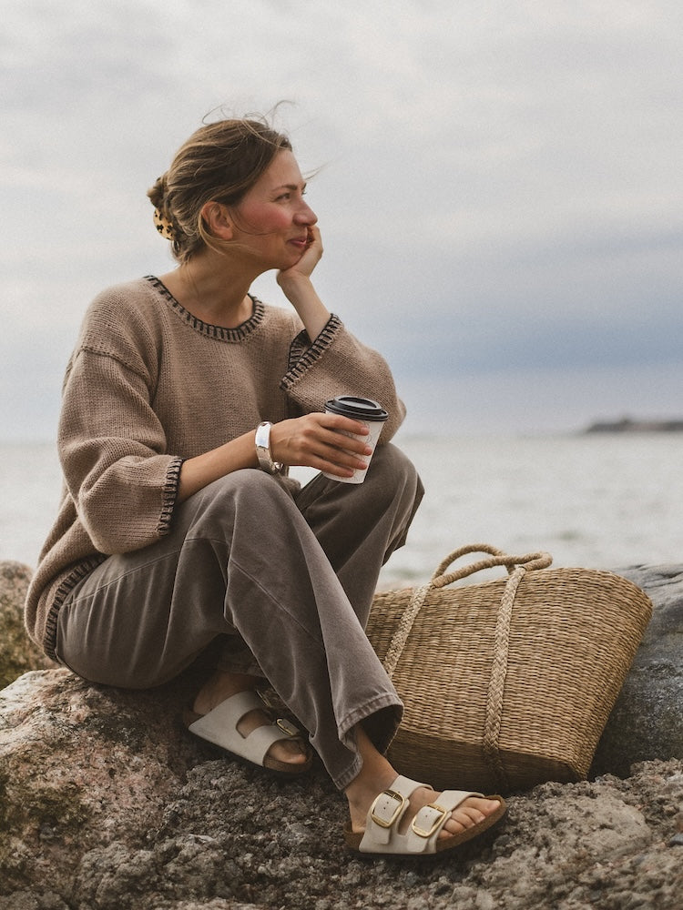 Kutovakika Nomad Sweater mit Helene von Novita 1