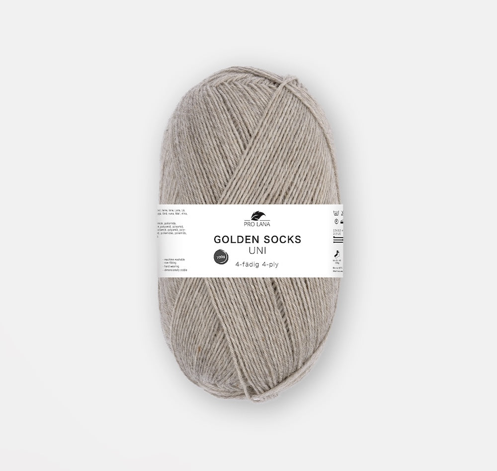 Golden Socks Uni 4-fach | klassisches Sockengarn in strahlenden Farben