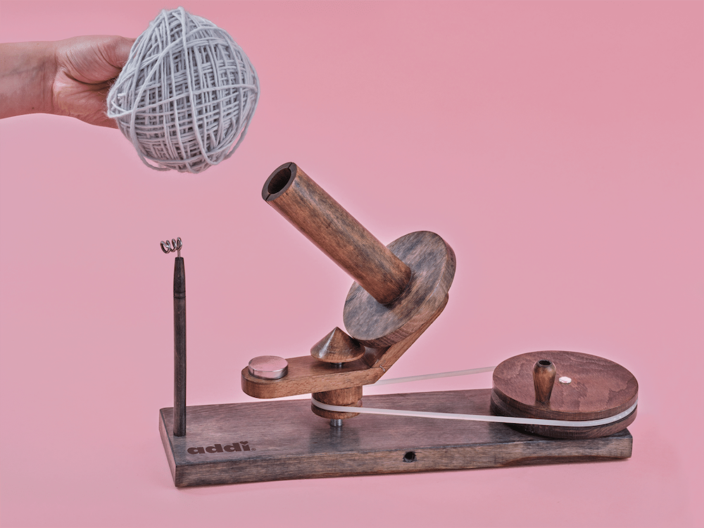 addiWinder Garnwickler | super ausbalanciert für perfekte Knäuel