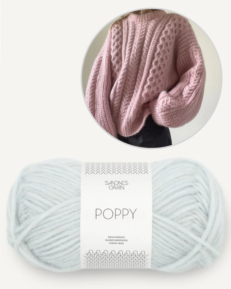 Aegyo Sweater von Aegyo Knit mit Poppy von Sandnes Garn 12