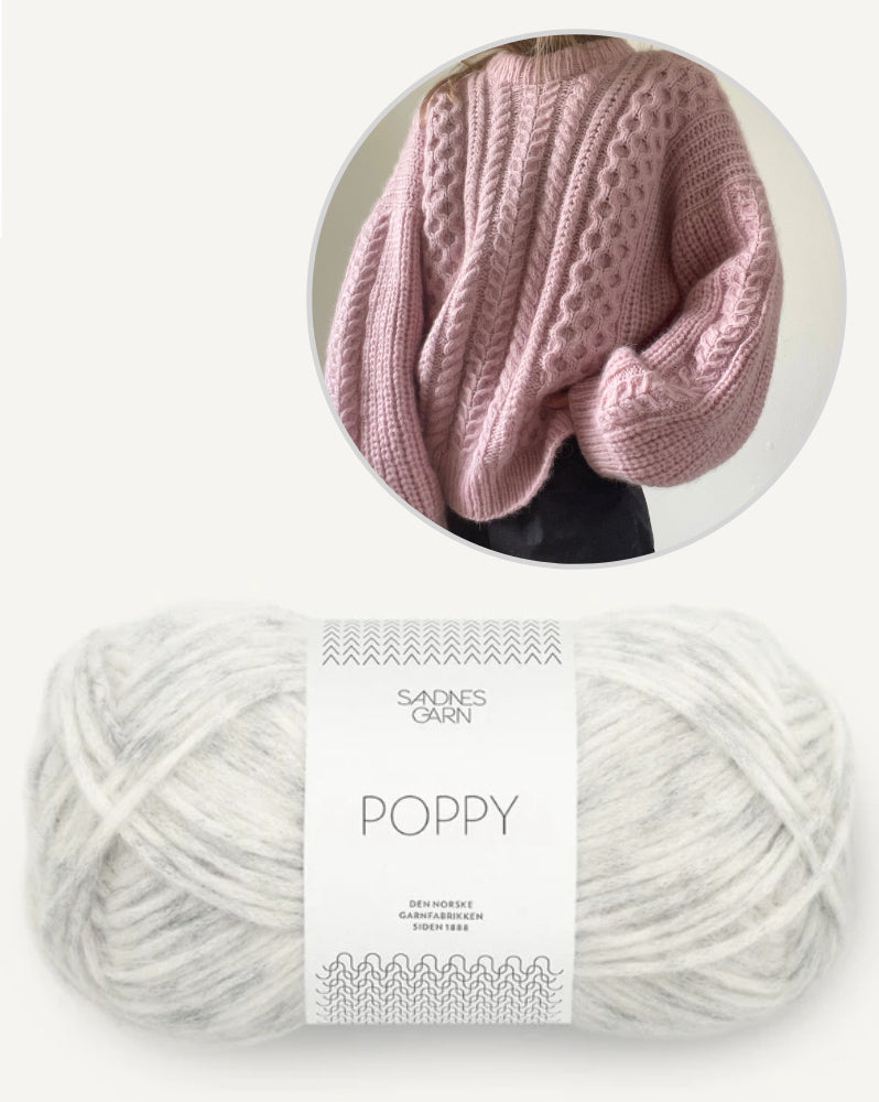 Aegyo Sweater von Aegyo Knit mit Poppy von Sandnes Garn 11