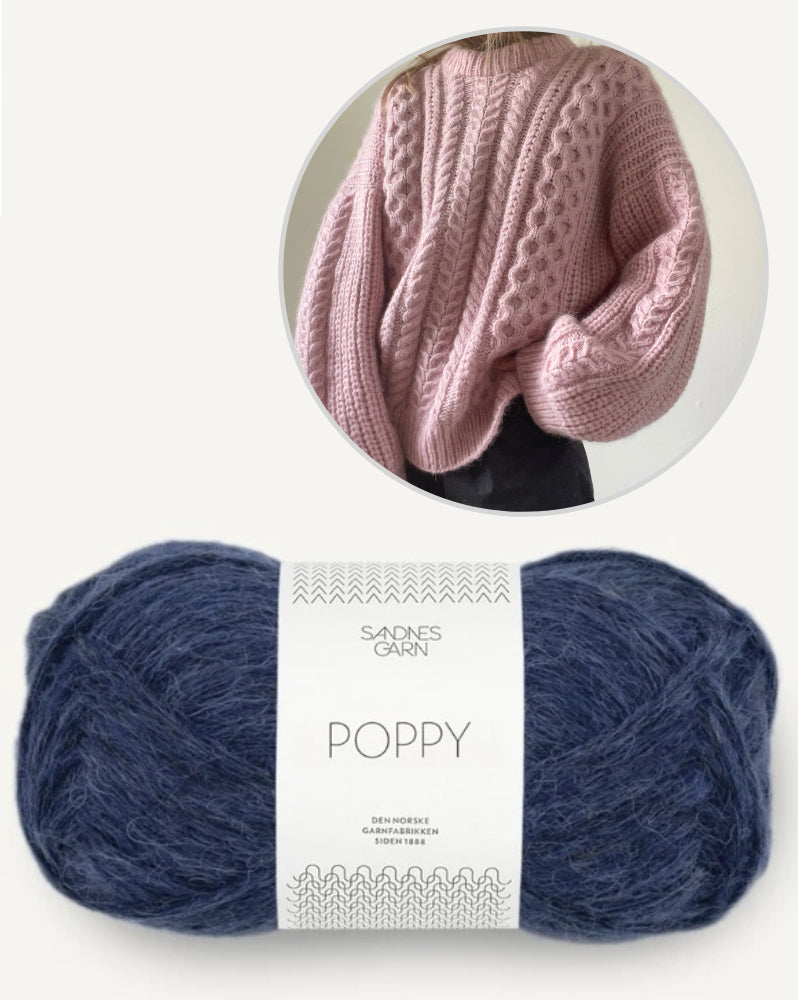 Aegyo Sweater von Aegyo Knit mit Poppy von Sandnes Garn 13