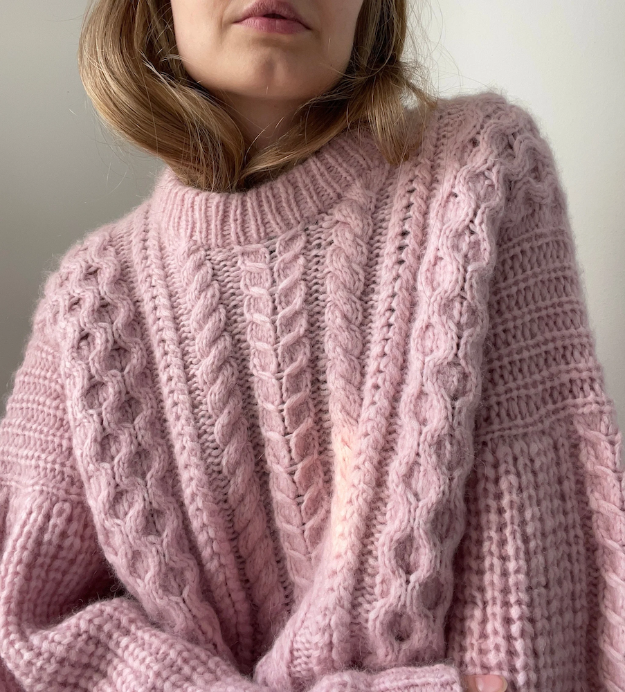 Aegyo Sweater von Aegyo Knit mit Poppy von Sandnes Garn 2