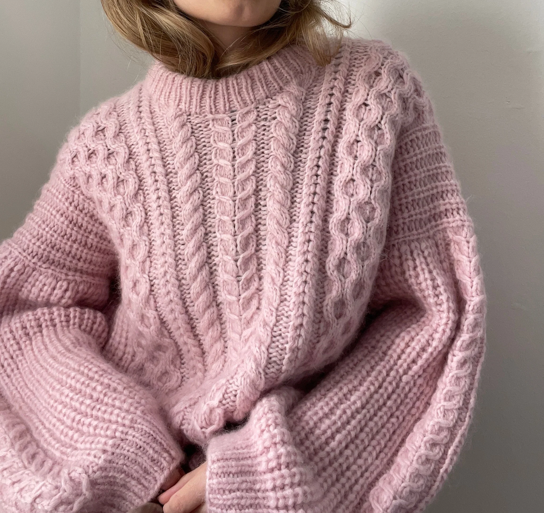 Aegyo Sweater von Aegyo Knit mit Poppy von Sandnes Garn 5