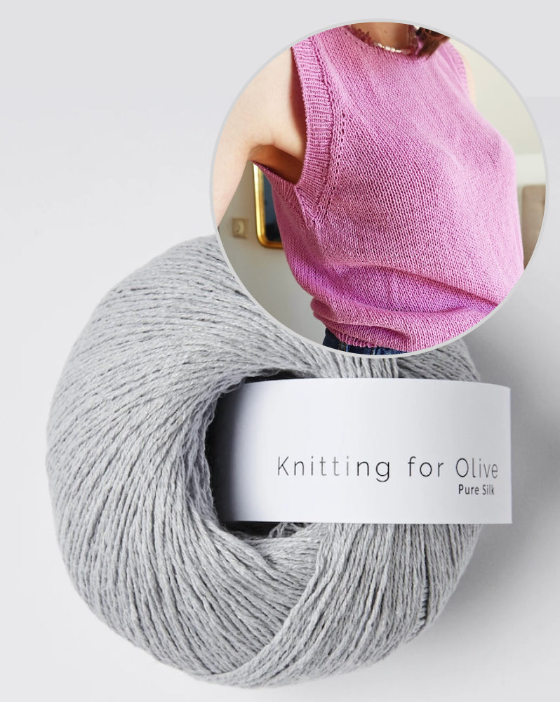 wemadewardrobe Alva Top mit Pure Silk von Knitting for Olive 10