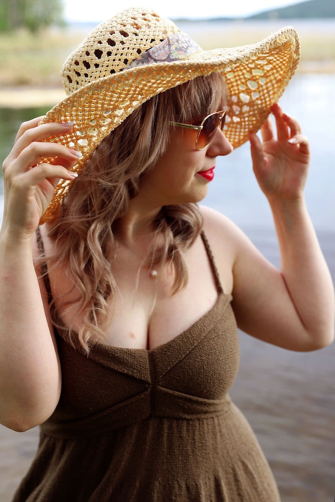 Summer Fling | fließendes Sommerkleid aus Pure Silk von Knitting for Olive