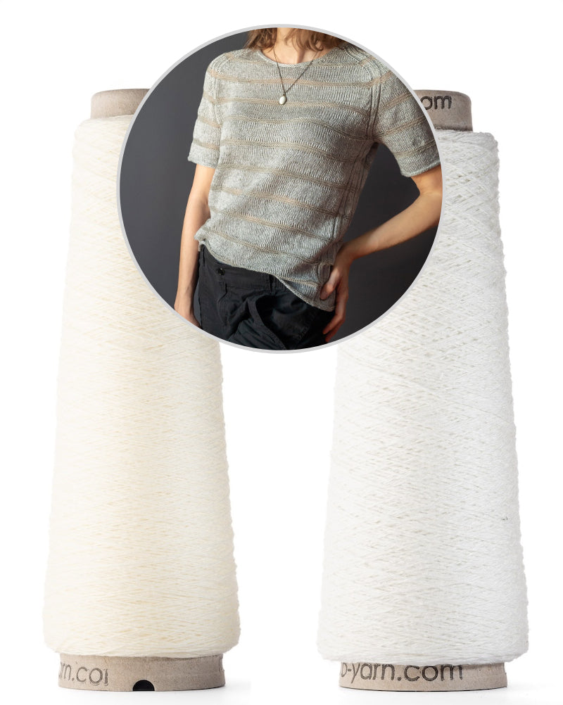 Australis Tee von knitting-adventures mit Kinu und Shio von ITO Yarn 9
