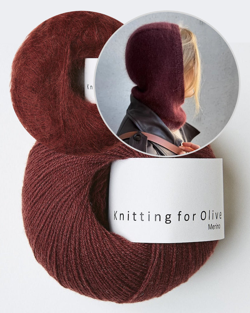 Barbara Balaclava von PetiteKnit mit Merino und Soft Silk Mohair von Knitting for Olive 5