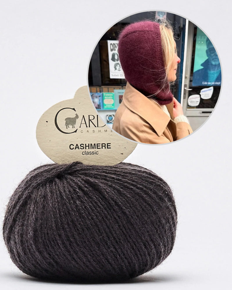 Barbara Balaclava von PetiteKnit mit Classic Cashmere von Cardiff 6