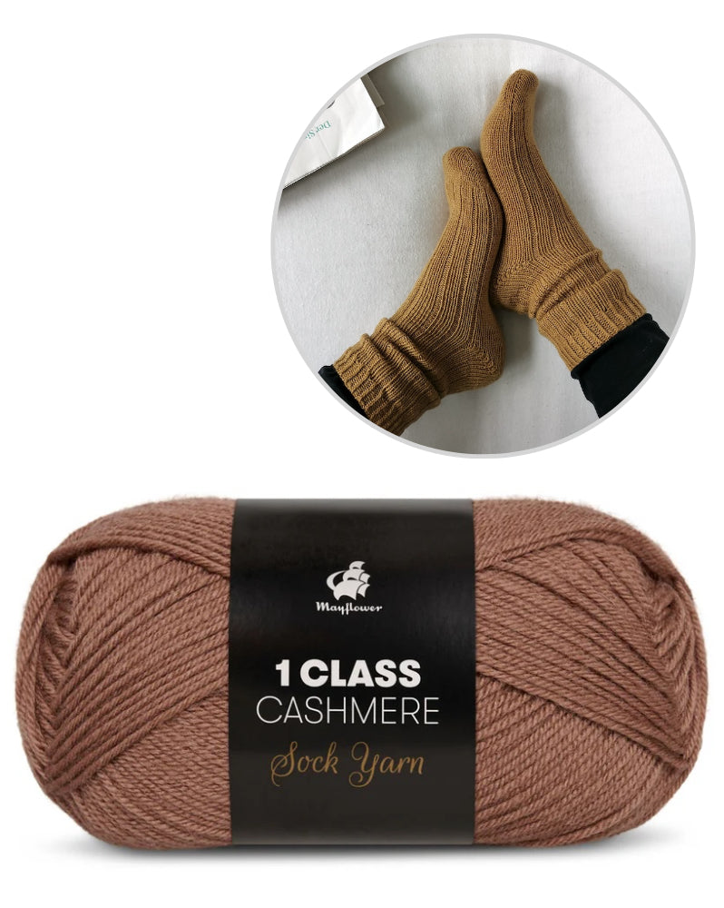 Basic Socken Light | feines Muster mit weichem 1 Class Cashmere von Mayflower Denmark