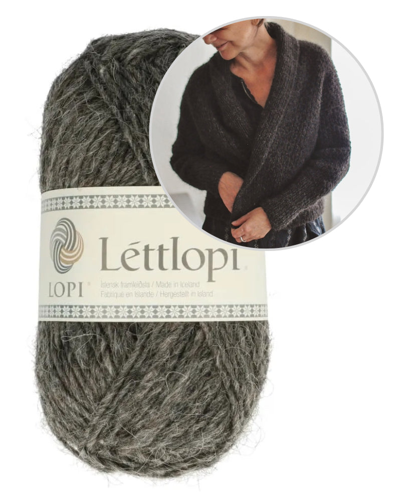 Big Love | lässiger Cardigan aus Lettlopi von Lopi Island