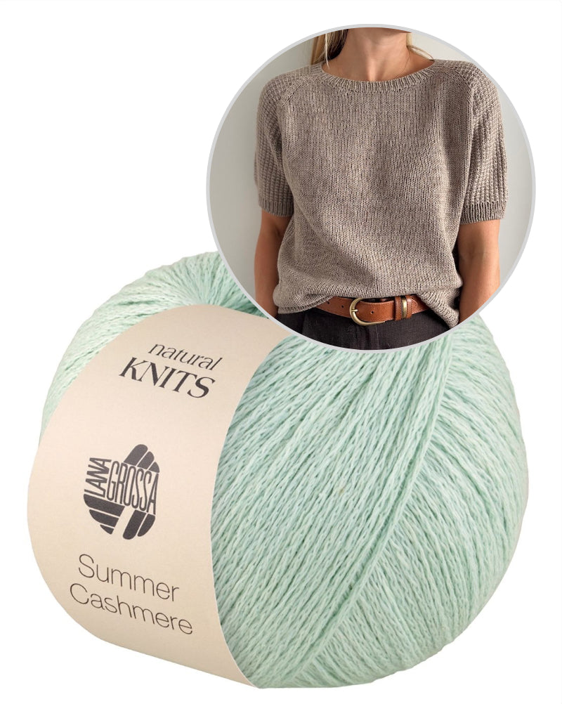 Cabana Tee von Coco Amour Knitwear mit Summer Cashmere von Lana Grossa 13