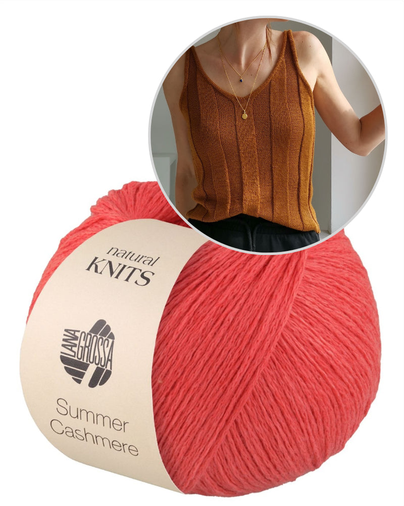 Cécile Top von Paula-m mit Summer Cashmere von Lana Grossa 13