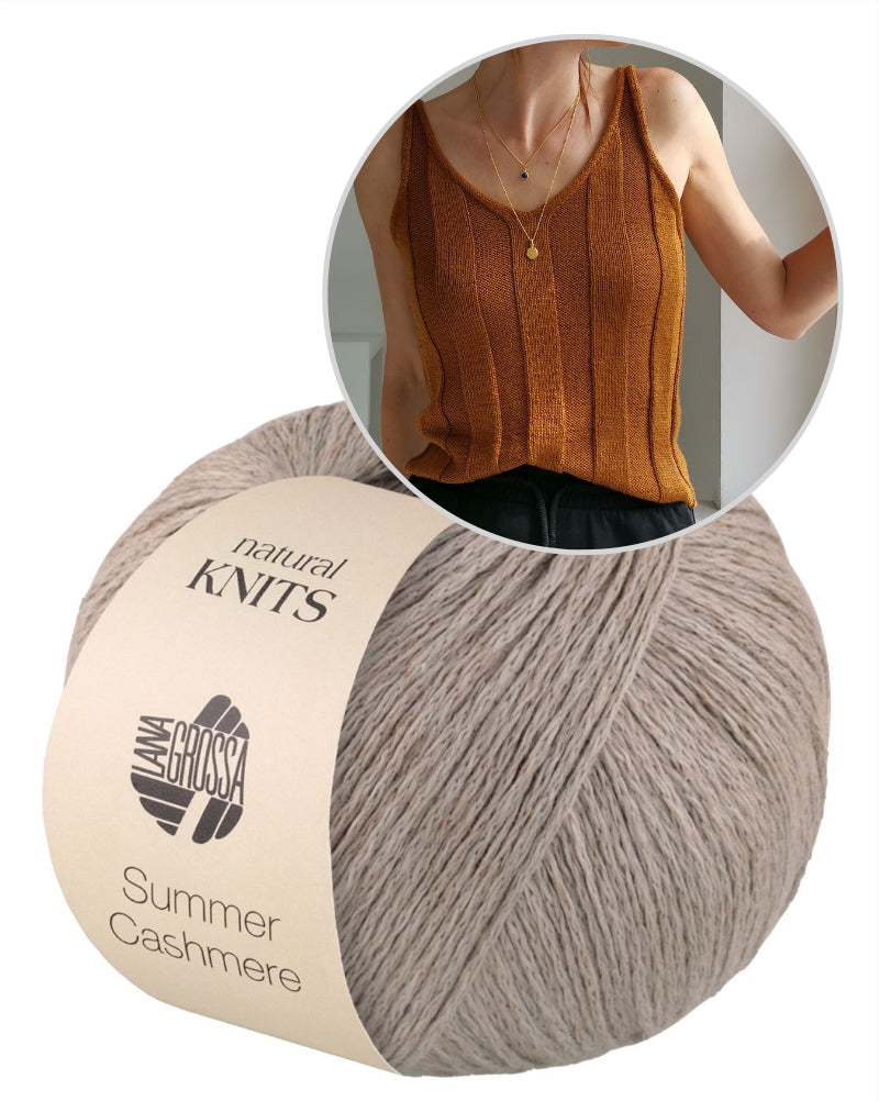 Cécile Top von Paula-m mit Summer Cashmere von Lana Grossa 9