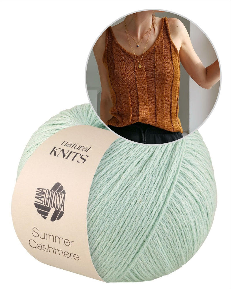 Cécile Top von Paula-m mit Summer Cashmere von Lana Grossa 15