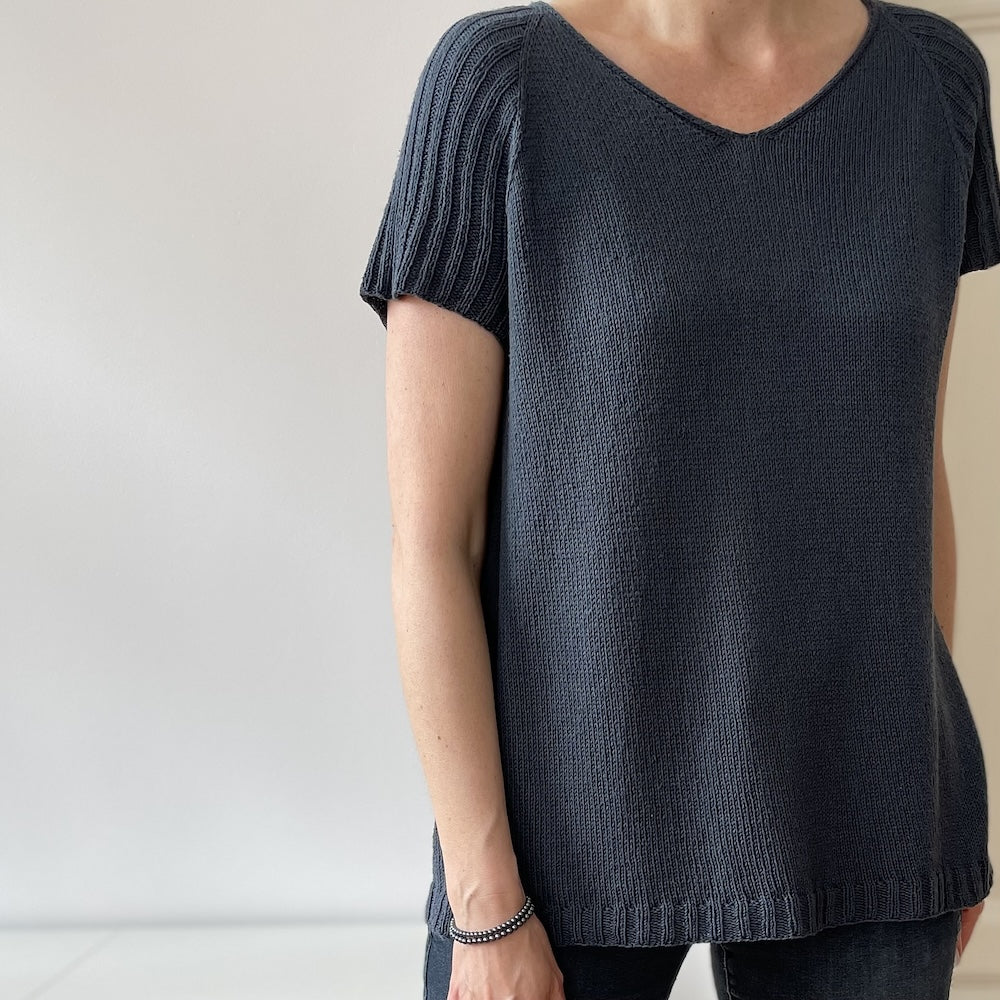 Christina Körber-Reith Silka Tee mit Pure Silk von Knitting for Olive 1