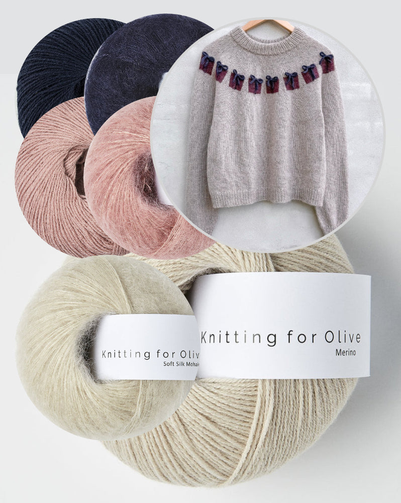 Knitting for Olive Christmas Morning Sweater mit Merino und Soft Silk Mohair von Knitting for Olive 10