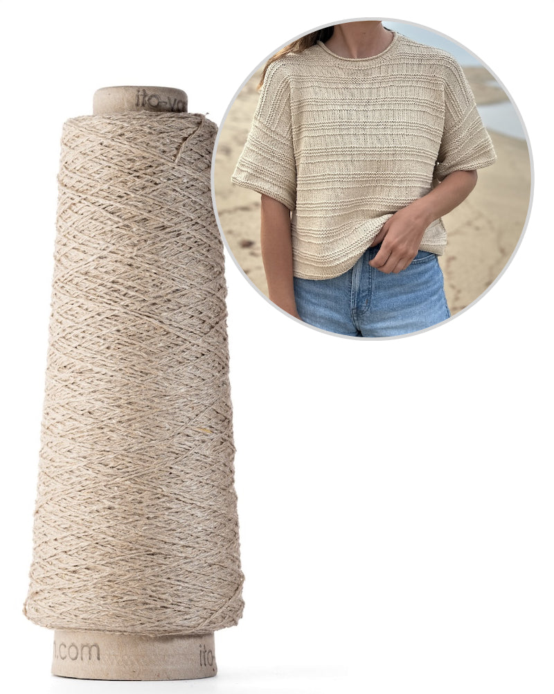 Clay Tee Sweater - ITO Edition | aus Kinu von ITO Yarn