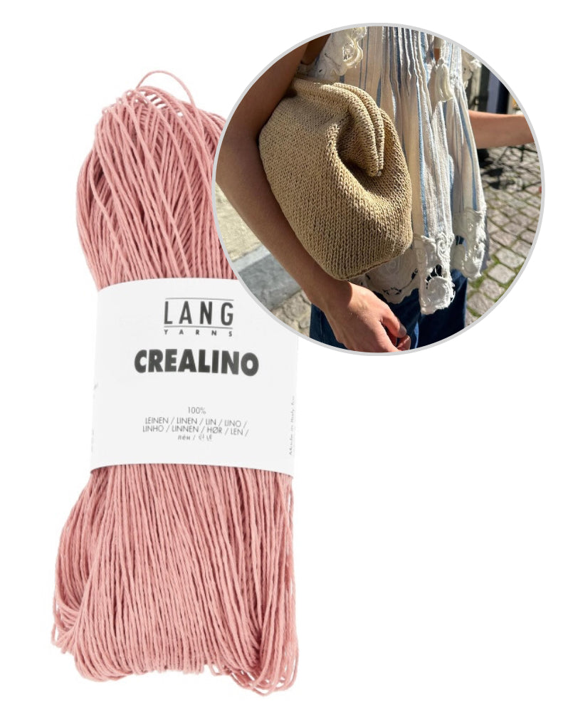 Cleo Clutch von PetiteKnit mit Crealino von Lang Yarns 10