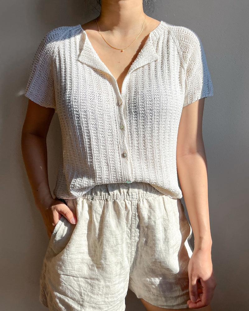 Cookie the Knitter Umbria Summer Top mit Pure Silk von Knitting for Olive 7