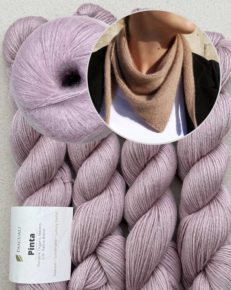 Easypeasy Bandana - Pascuali | super einfach aus Pinta und Mohair Bliss