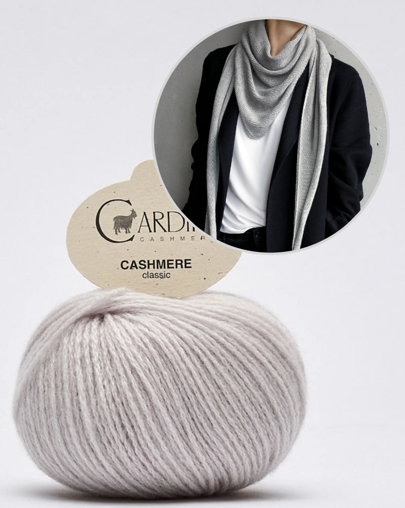 paula-m Easypeasy Scarf mit Classic Cashmere von Cardiff 4