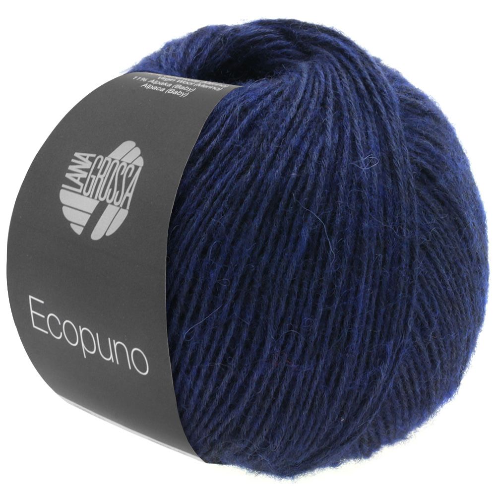 Lana Grossa Ecopuno Farbe marine 010