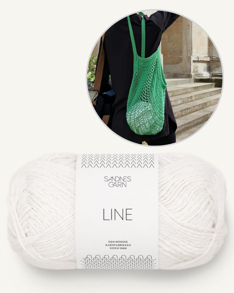 Edda taske 2.0 | dobbelttrådet med Line fra Sandnes
