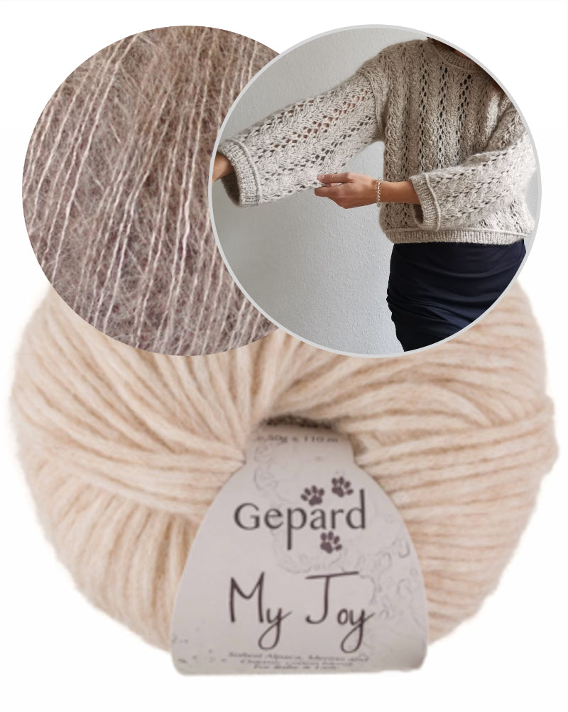 Estelle Sweater von Paula-m mit My Joy undKid Seta von Gepard Garn 9