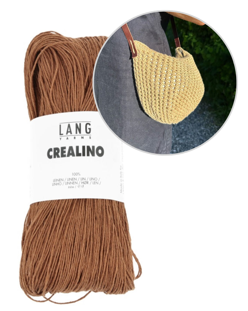 Florence Bag von PetiteKnit mit Crealino von Lang Yarns 13