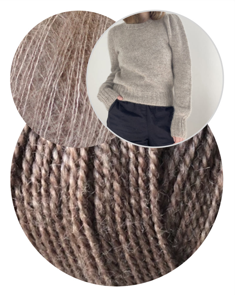 LeKnit abi Blouse mit Wild & Soft und Kid Seta von Gepard Garn 12