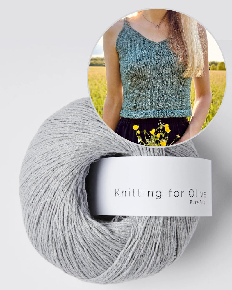 Ginkgo Biloba Top von greenermakes mit Pure Silk von Knitting for Olive 14