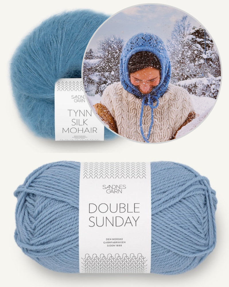 Grandmacore Hood von Kutovakika mit Double Sunday und Tynn Silk Mohair 10