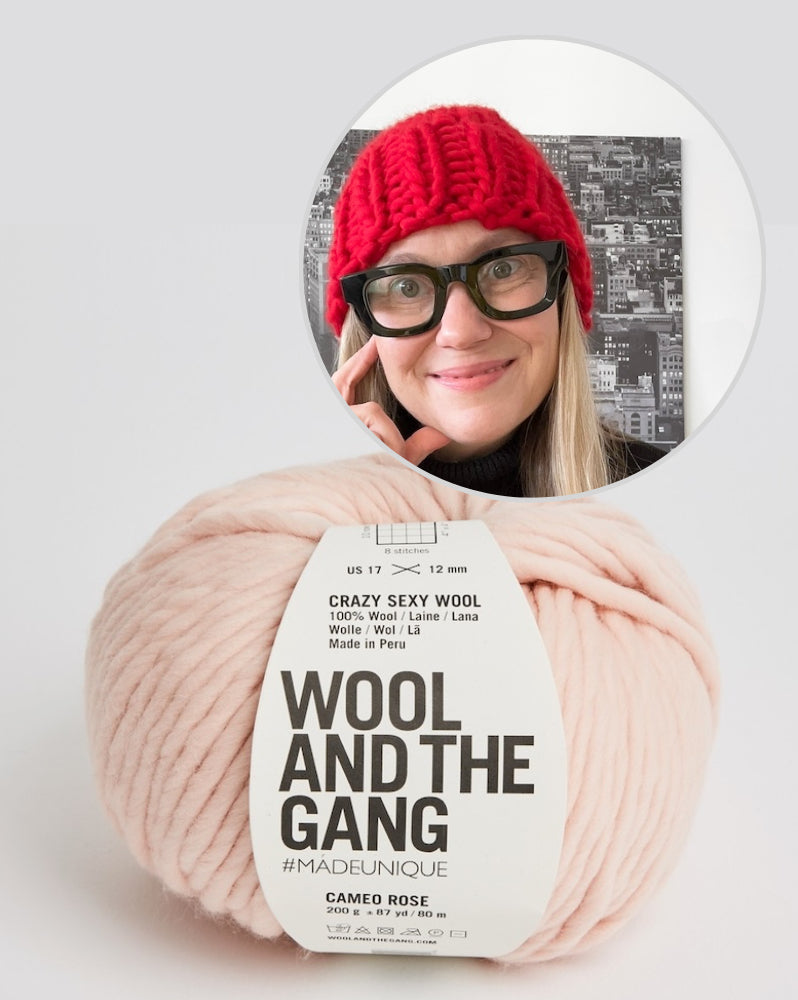 Halvtimeshat | Basic hue med gratis vejledning i Crazy Sexy Wool