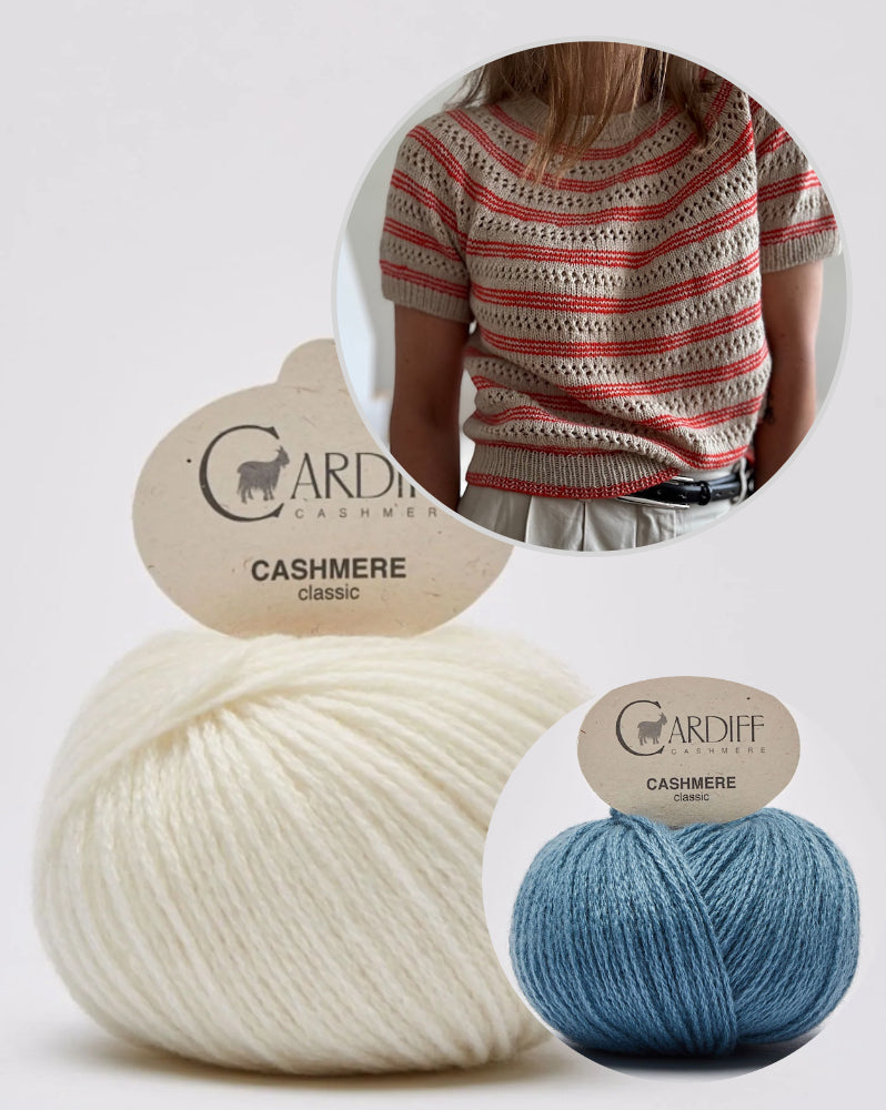 Halo Loop Tee von Other Loops mit Classic Cashmere von Cardiff 14