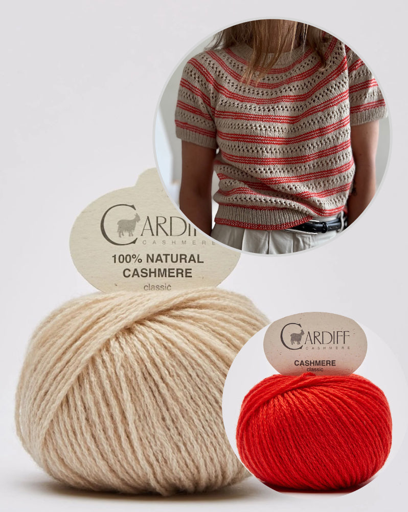 Halo Loop Tee von Other Loops mit Classic Cashmere von Cardiff 13