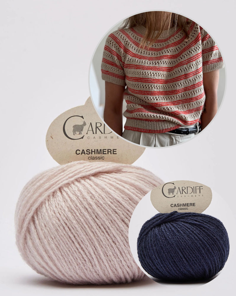 Halo Loop Tee von Other Loops mit Classic Cashmere von Cardiff 15