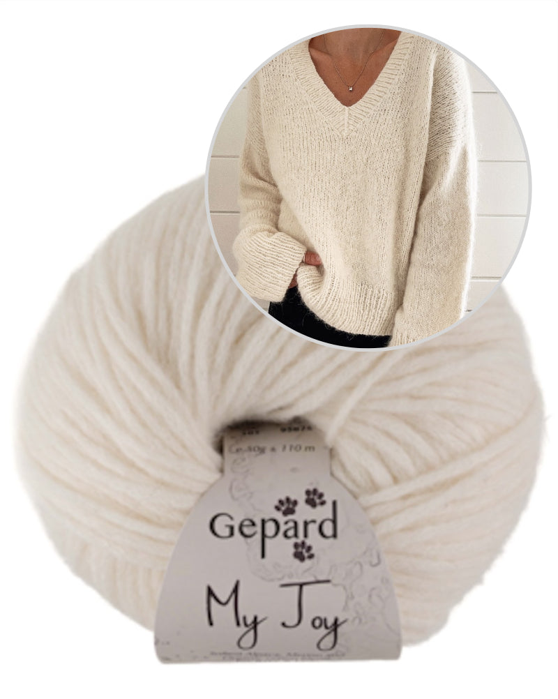 Caidree Home Sweater mit My Joy von Gepard Garn 6
