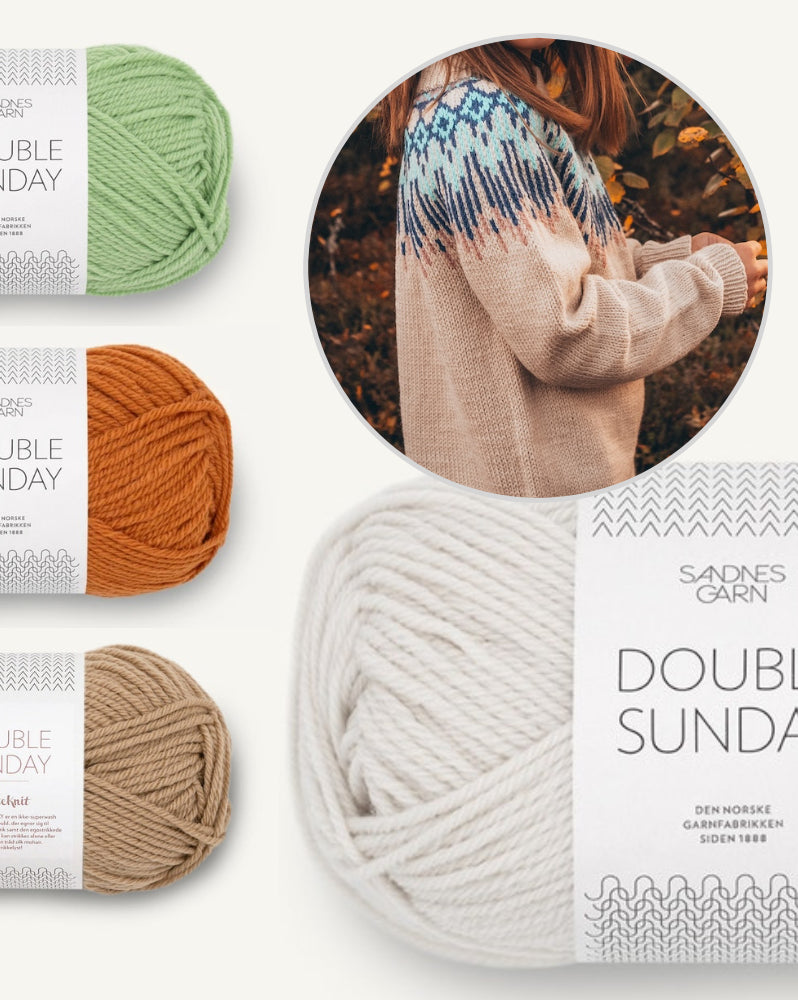 Linka Neumann Hopi Sweater Kids mit Double Sunday von Sandnes Garn 5