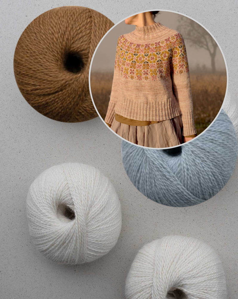 Hydrangea Sweater | Blütenmeer aus Balayage von Pascuali