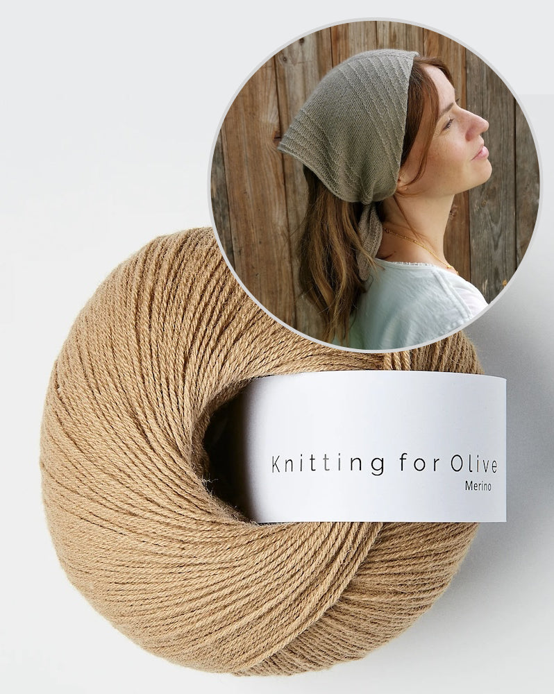 Paula-m I Love Stripes Bandana mit Merino von Knitting for Olive 13