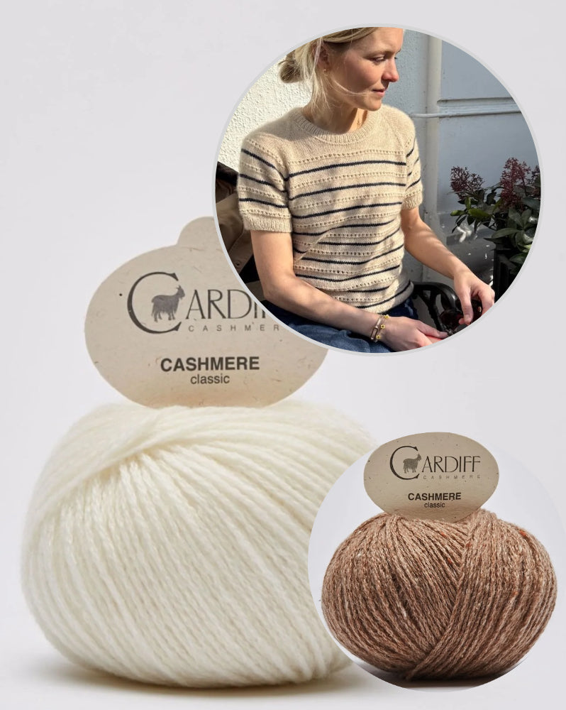 PetiteKnit Ida Tee mit Classic Cashmere von Cardiff 6