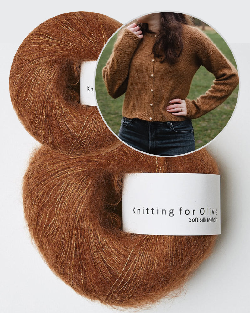 Hirismakes Iris Cardigan mit Merino und Soft Silk Mohair von Knitting for Olive 12