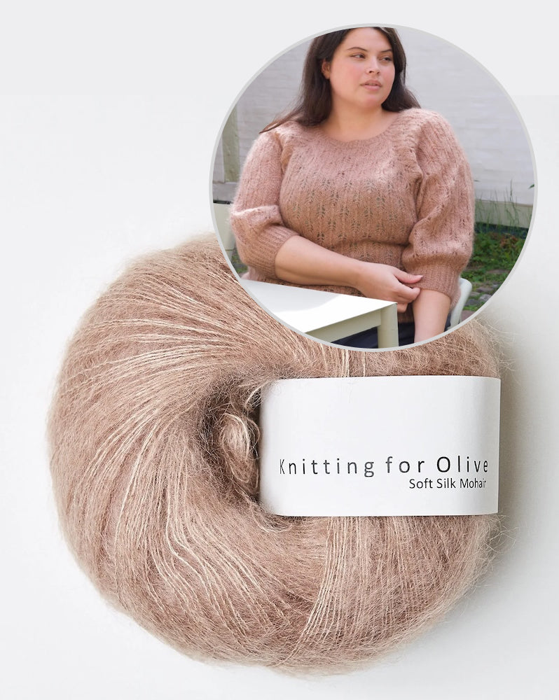 Isolde Blouse von Knitting for Olive mit Soft Silk Mohair 14